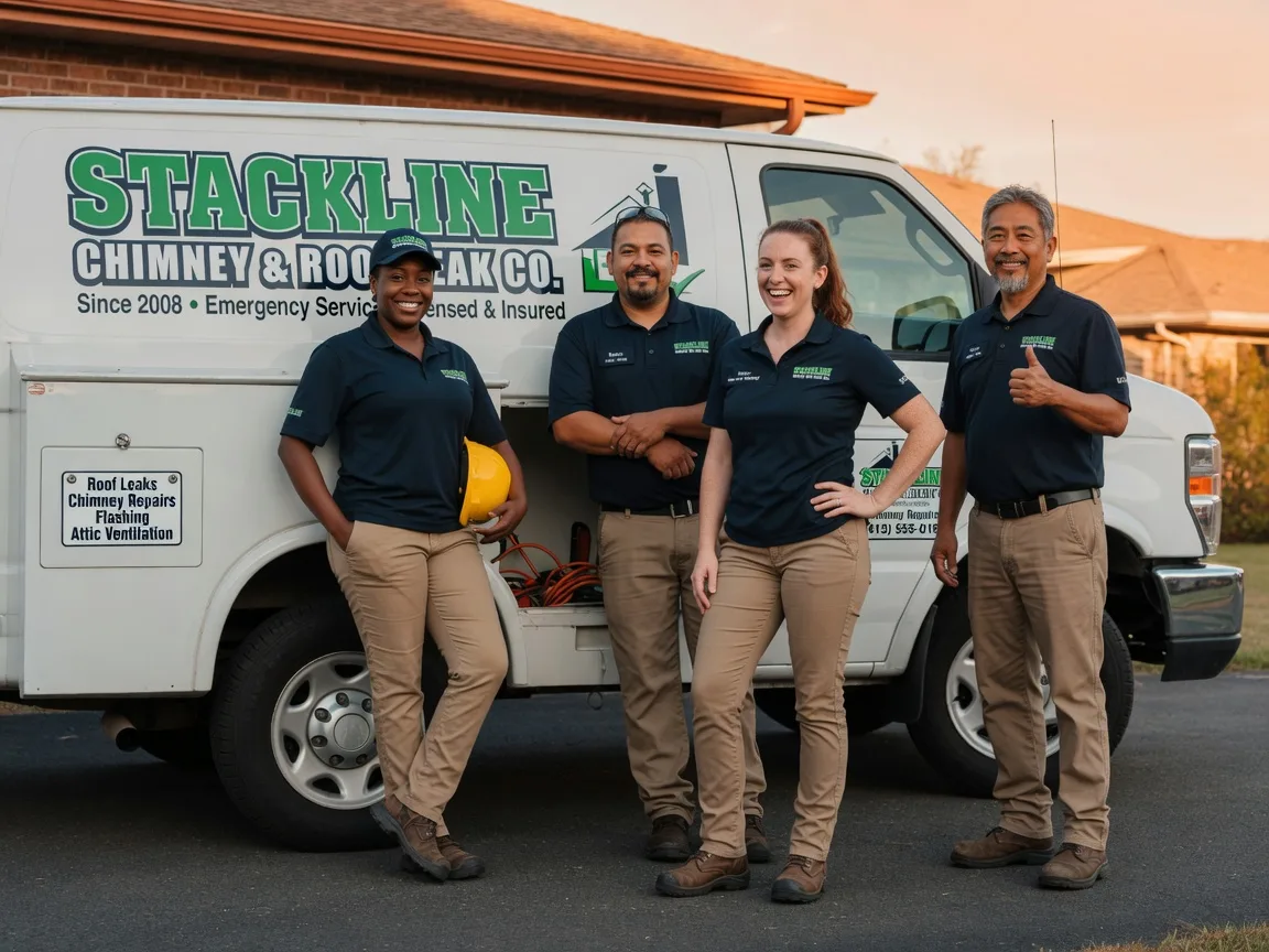 Chimney flashing repair company in Camptonville, CA